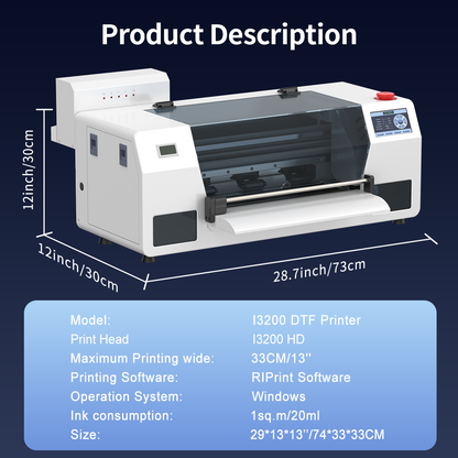 Colorsun i13: The Premier DTF Printer for Demanding Studios